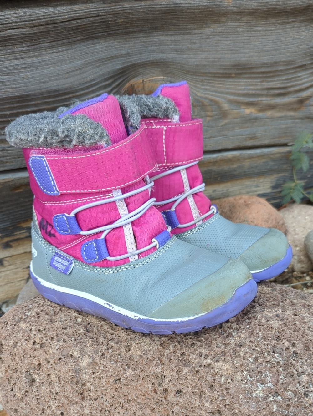 See Kai Run "Gilman" Waterproof Insulated Snow Boots, Little Kid 10